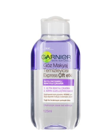 Garnier Eye Make-up Remover Express Double Effect 125ml - Buy Online on GoSupps.com