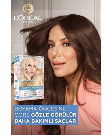 L'Oreal Paris Excellence Creme Hair Dye 01 Ultra Light Natural Blonde - Buy Online on GoSupps.com