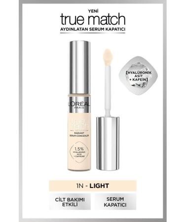 L'Oreal Paris True Match Brightening Serum Concealer - 1n 11 ml
