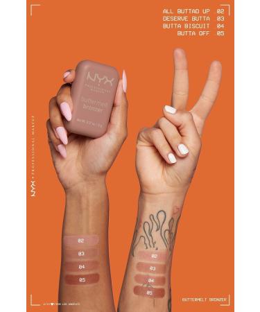 NYX Professional Makeup Buttermelt Bronzer - 02 All Buttad Up - Buy Online on GoSupps.com