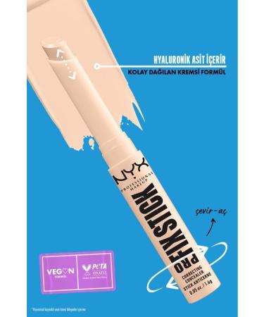 NYX Professional Makeup Pro Fix Stick Concealer - 02 Fair - Buy Online on GoSupps.com