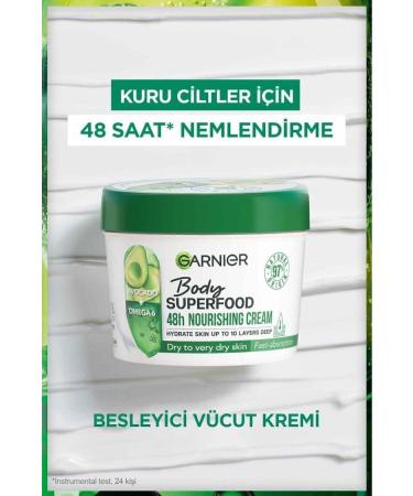 Garnier Body Superfood Nourishing Body Cream - Buy Online on GoSupps.com