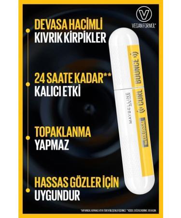 Maybelline New York Colossal Curl Bounce Mascara & Instant Anti Age Eraser Concealer 01 Light 2-Piece Eye Makeup Set - Buy Online on GoSupps.com