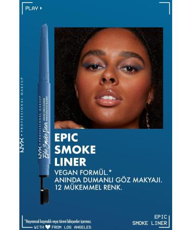 NYX Professional Makeup Epic Smoke Liner Eye Pencil Navy Heat - Buy Online on GoSupps.com