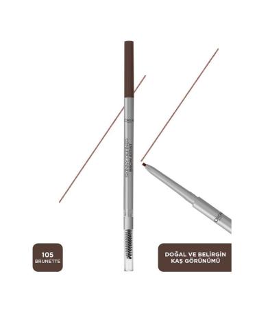 L'Oreal Paris Infaillible 24H Micro Precision Eyebrow Pencil - Light Brunette - Buy Online on GoSupps.com