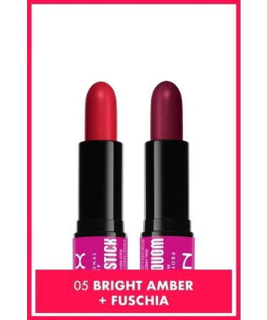 NYX Professional Makeup Wonder Stick Double-Ended Cream Blush Stick - Bright Amber and Fuschia - Buy Online on GoSupps.com