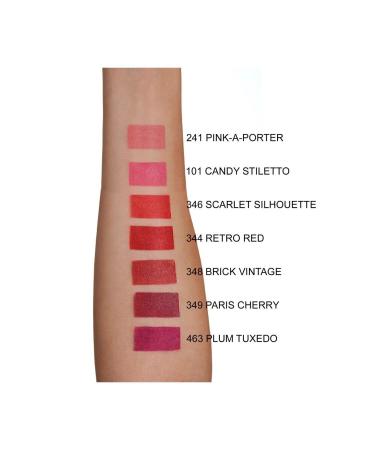 L'Oreal Paris L'or al Paris Color Riche Matte Addiction Lipstick 349 Paris Cherry - Claret Red - Buy Online on GoSupps.com