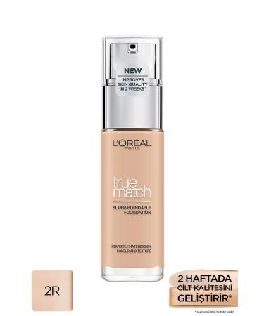 L'Oreal Paris Revitalift Filler %1.5 Pure Hyaluronic Acid Serum 30 Ml + True Match Foundation 2r Rose Vanilla - Buy Online on GoSupps.com