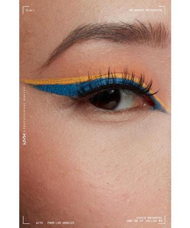 NYX Professional Makeup Vivid Brights Liquid Eyeliner - Had Me At Yellow - Buy Online on GoSupps.com