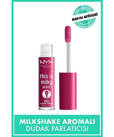 NYX Professional Makeup This Is Milky Gloss Lip Gloss - Malt Shake