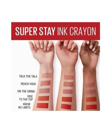 Maybelline New York Super Stay Ink Crayon Pencil Matte Lipstick - Spiced Up - 100 Reach High - Buy Online on GoSupps.com