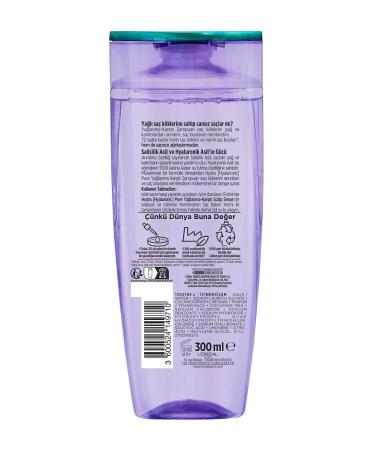 Elseve Hydra hyaluronic Pure Salicylic Acid Anti-Oily Purifying Shampoo 300ml - Buy Online on GoSupps.com