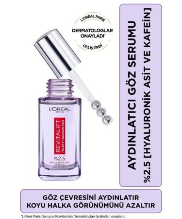 L'Oreal Paris Pinar Deniz's Favorites: Revitalift Filler Brightening Eye Serum 20ml & Telescopic Lift Mascara - Buy Online on GoSupps.com