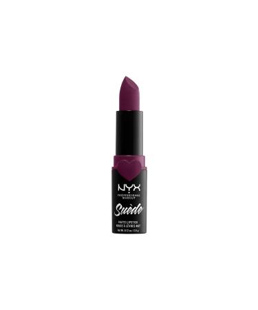 NYX Professional Makeup Suede Matte G z Kama t r c Kal c Vegan Lipstick 10 Girl Bye Ruj Mor