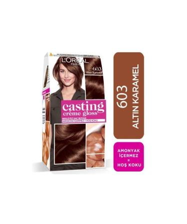 L'Oreal Paris L'oreal Paris Casting Cr me Gloss Hair Dye - 603 Golden Caramel