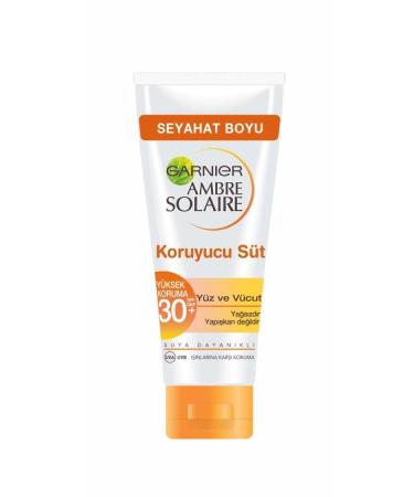 Garnier Ambre Solaire Travel Size Sunscreen Milk Gkf30 50ml