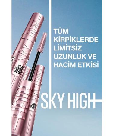 Maybelline New York 2-Pack Lash Sensational Sky High Mascara + Mini Super Stay Matte Ink Liquid Matte Lipstick - 15 Advantageous Set - Buy Online on GoSupps.com
