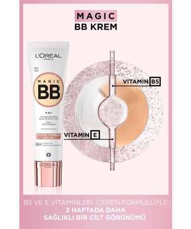 L'Oreal Paris Magic BB Tinted Moisturizing Cream - Medium Light - Buy Online on GoSupps.com