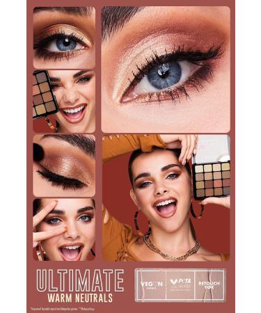 NYX Professional Makeup Eyeshadow Palette - Ultimate Shadow Pallette Warm Neutrals 800897017644 - Buy Online on GoSupps.com