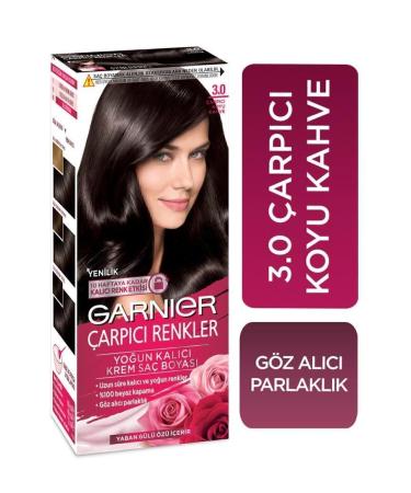 Garnier Striking Brown Colors (3.0) Hair Dye