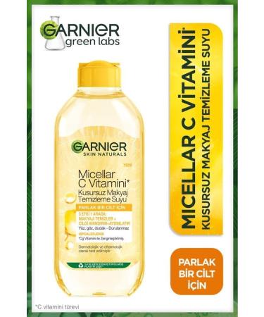Garnier STD Micellar Vitamin C Flawless Make-Up Remover Water 400ml Classic