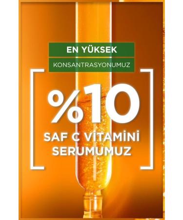 Garnier Vitamin C Super Brightening Night Serum 30 ml - Buy Online on GoSupps.com