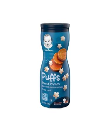 Gerber Healthy Snack Puffs Sweet Potato Flavored 8+ Months 42 Gr