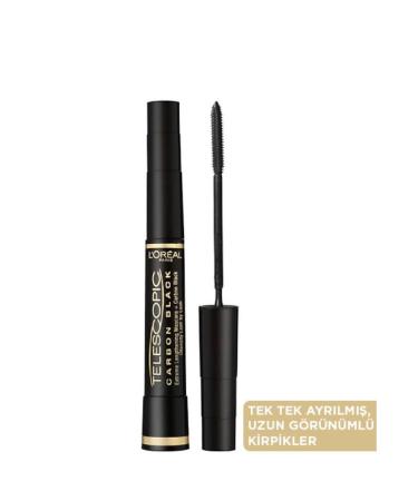 L'Oreal Paris Telescopic Carbon Black Mascara Black Set of 2 - Buy Online on GoSupps.com