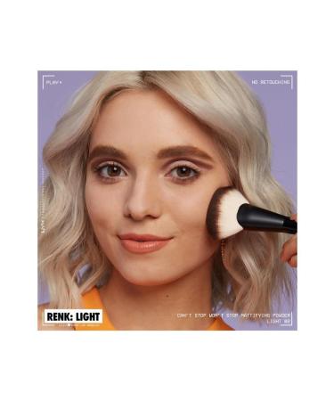 NYX Professional Makeup Can't Stop Won't Stop Mattifying Powder- Light - Buy Online on GoSupps.com