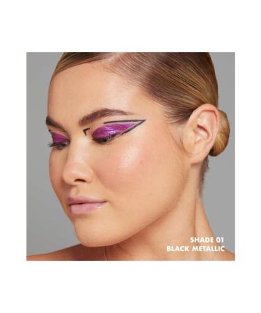 NYX Professional Makeup Eyeliner - Epic Wear Metallic Liquid Liner Fuschia Metal - Buy Online on GoSupps.com