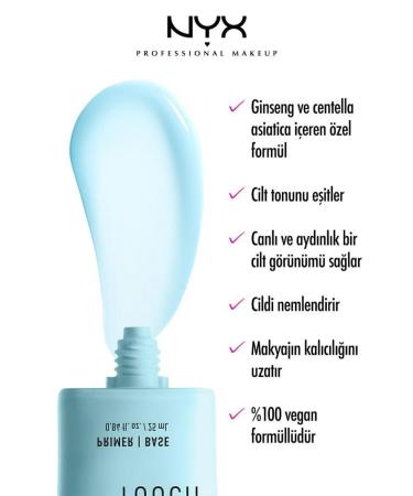 NYX Professional Makeup Hydra Touch Primer - Makeup Base - Buy Online on GoSupps.com