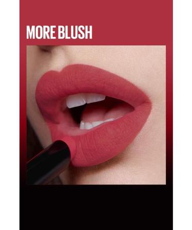 Maybelline New York Color Sensational Ultimatte Matte Lipstick - 499 More Blush (PINK) - Buy Online on GoSupps.com