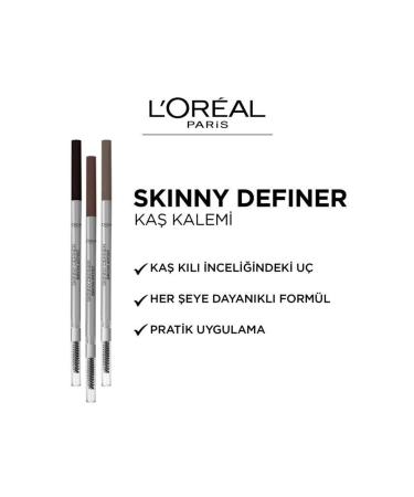 L'Oreal Paris Infaillible 24H Micro Precision Eyebrow Pencil - Light Brunette - Buy Online on GoSupps.com