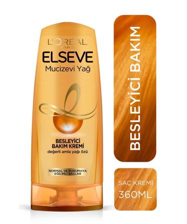 Elseve L'or al Paris Miraculous Oil Nourishing Care Cream 360 ml
