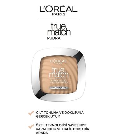 L'Oreal Paris True Match Powder 3.D/3.W Golden Beige - Buy Online on GoSupps.com