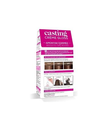 L'Oreal Paris L'Or al Paris Casting Cr me Gloss Hair Dye - 680 Bronze Brown - Buy Online on GoSupps.com