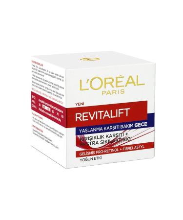 L'Oreal Paris L'or al Paris Revitalift Anti-Aging Night Care Cream - Buy Online on GoSupps.com