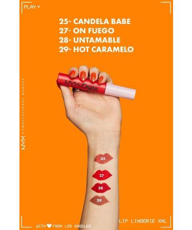NYX Professional Makeup Lip Lingerie Xxl Mat Likit Ruj Candela Babe - Buy Online on GoSupps.com