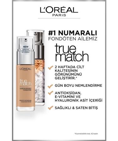 L'Oreal Paris L'or al Paris True Match Caring Foundation 5n Sand - Buy Online on GoSupps.com