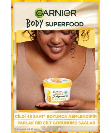 Garnier Body Superfood Vitamin C Brightening Body Cream - Buy Online on GoSupps.com