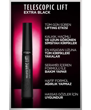 L'Oreal Paris Panorama Volumizing Mascara Dark Brown & Mini Paradise Mascara Set - Buy Online on GoSupps.com
