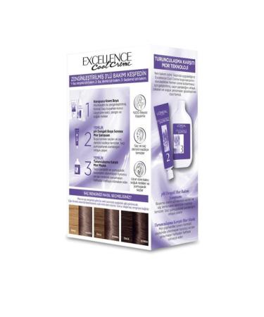 L'Oreal Paris Excellence Cool Creme Hair Dye 7.11 Extra Ash Blonde 2-Piece Set - Buy Online on GoSupps.com
