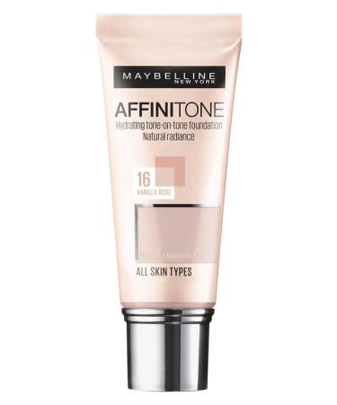 Maybelline New York Affinitone Foundation - 16 Vanilla Rose - Buy Online on GoSupps.com