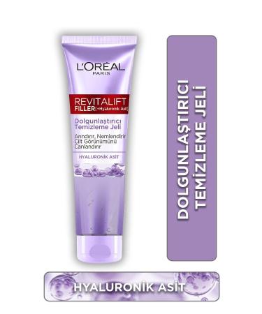 L'Oreal Paris L'or al Paris Revitalift Filler Plumping Cleansing Gel 150ml - Hyaluronic Acid