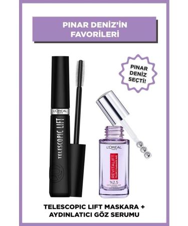 L'Oreal Paris Pinar Deniz's Favorites: Revitalift Filler Brightening Eye Serum 20ml & Telescopic Lift Mascara