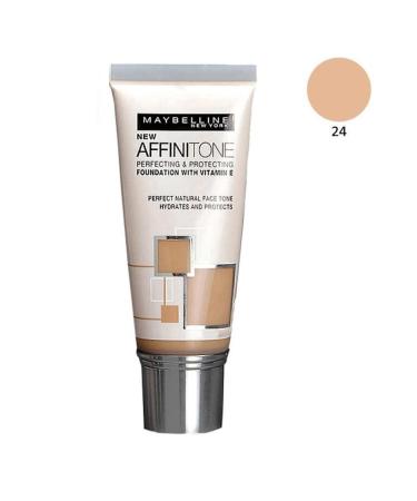 Maybelline New York Moisturizing Foundation - Affinitone Foundation No: 24