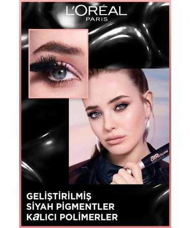 L'Oreal Paris Air Mega Black Mascara Lasts Up to 30 Hours Extra Black & Infaillable Automatic Gel Eyeliner - Buy Online on GoSupps.com