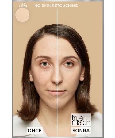 L'Oreal Paris L'Or al Paris True Match Caring Foundation - 1.5N Linen Neutral Undertone Concealer - Buy Online on GoSupps.com