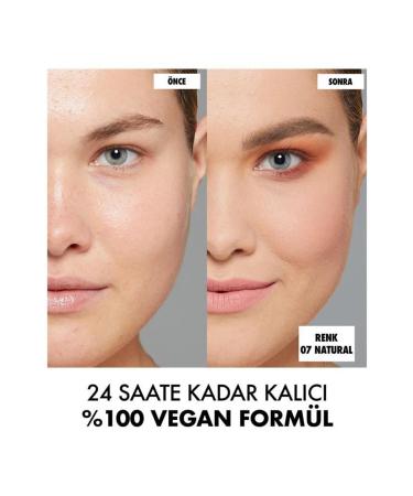 NYX Professional Makeup Foundation - Can't Stop Won't Stop Full Coverage Foundation 07 Natural 30 ml 800897157234 - Buy Online on GoSupps.com