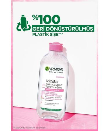 Garnier Micellar Flawless Make-Up Remover Water 400 ml - Buy Online on GoSupps.com